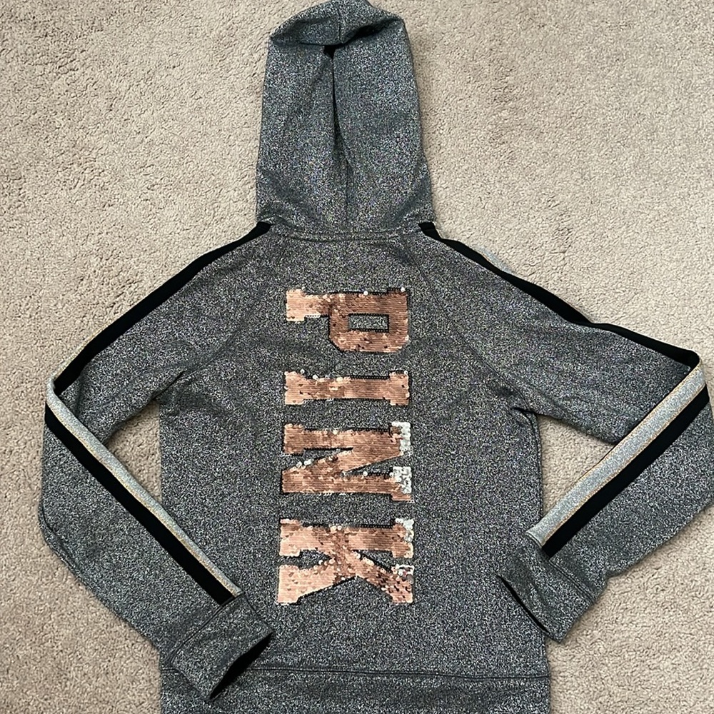 Nwot size small Victoria's Secret Pink Zip up hoodie